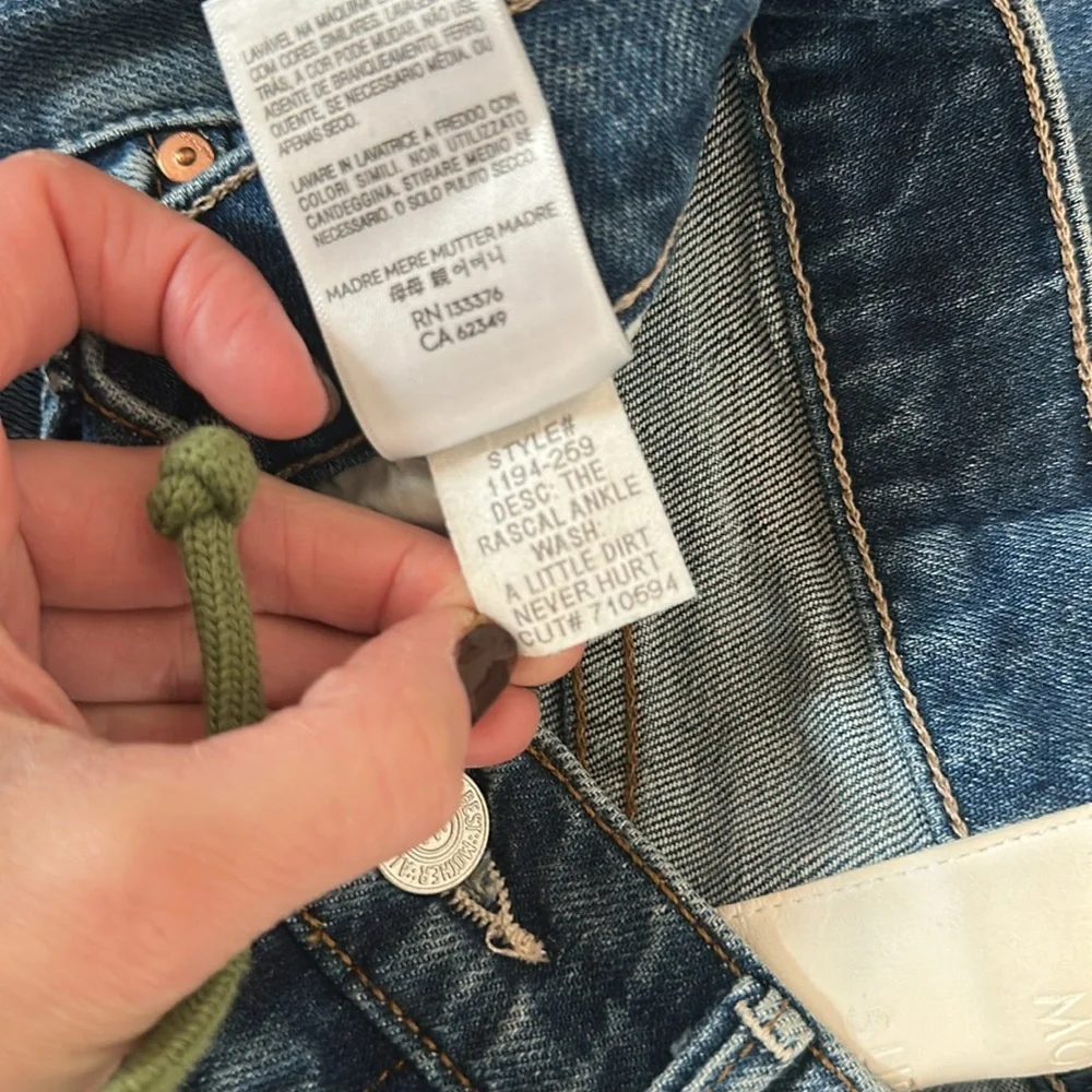 MOTHER denim the rascal ankle 25 - Picture 4 of 6